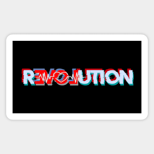 There is love in revolution Sticker